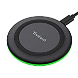 Yootech Wireless Charger, 10W Max Fast Wireless Charging Pad ใช้งานร่วมกับ iPhone 14/14 Plus/14 Pro/14 Pro Max/13/13 Mini/SE 2022/12/11/X/8, Samsung Galaxy S22/S21/S20, AirPods Pro 2 (ไม่มีอะแดปเตอร์ AC)