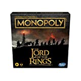 Монополия: настольная игра «Властелин колец», вдохновленная кинотрилогией, семейными играми, для детей от 8 лет и старше (эксклюзивно для Amazon)