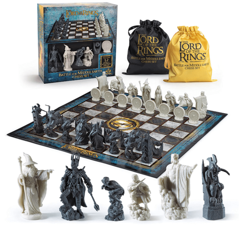 Set di scacchi per la battaglia del Signore degli Anelli per la Terra di Mezzo