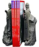 KLQJNP Bookends Book End Lord of Rings Hobbit Book ตกแต่งเรซิ่น, ตกแต่ง Book Stopper Binder และวงเวียน, สีฟ้า, ขนาดใหญ่