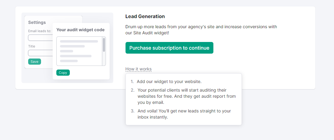 Lead Processing w Semrush dla agencji