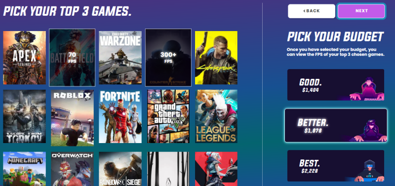 construtor de pc personalizado buildyourpc