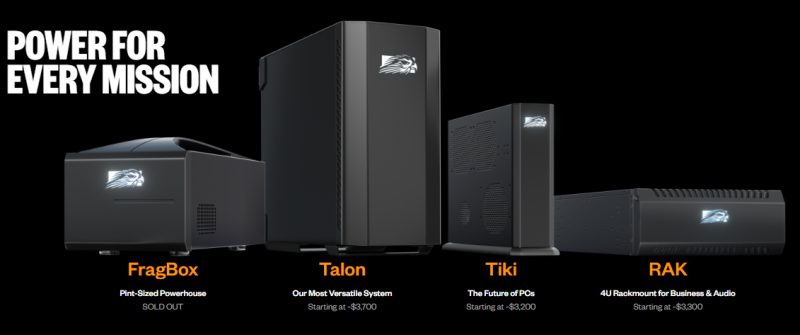 construtor de pc personalizado falcon-nw