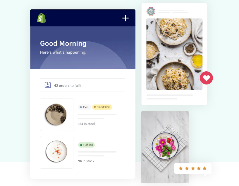 Каналы продаж Shopify
