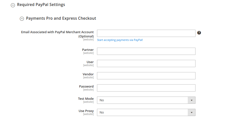 지불 프로 및 페이팔 익스프레스-1