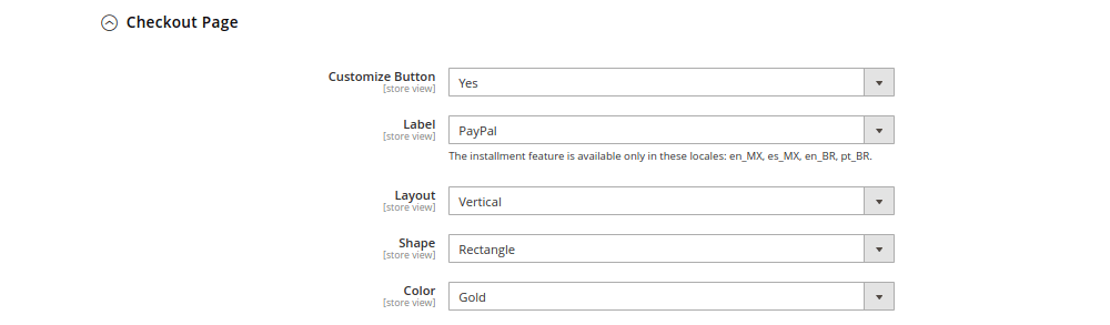 사용자 정의 페이팔 버튼