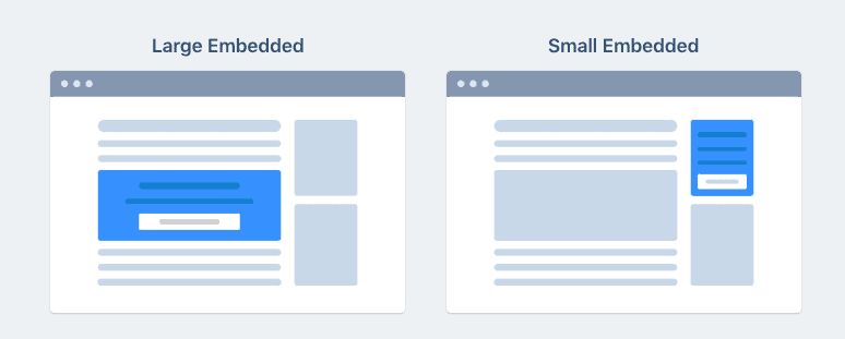ConverBox gömülü e-posta kayıt formu seçenekleri