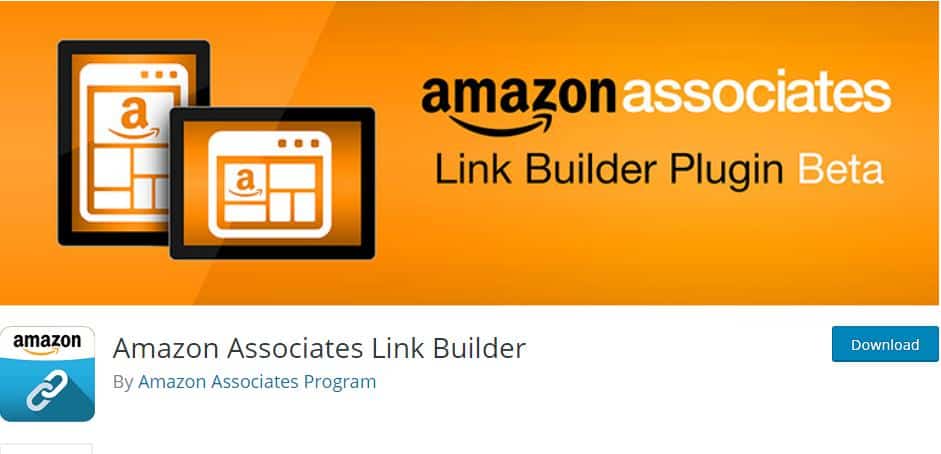 Amazon Associates Link Builder プラグイン