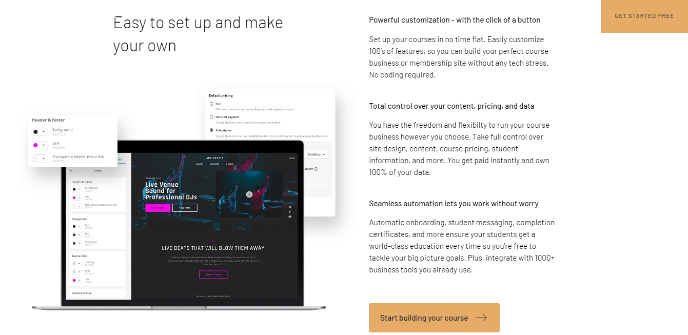 Pannello di controllo