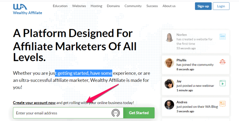 comment créer un compte affilié riche