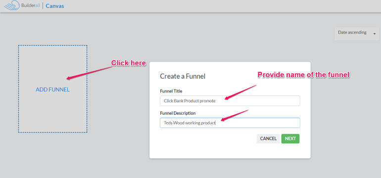 Дизайн холста Builderall
