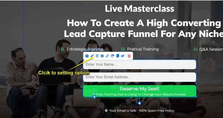 Добавить опцию списка со страницей подписки builderall