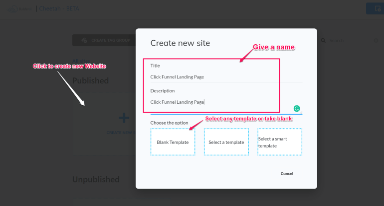 Как использовать cheeta builder для дизайна страниц