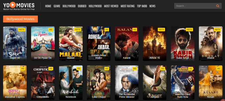 YoMovies 宝莱坞电影在线