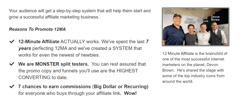 12-minütige Überprüfung des Affiliate-Systems: Verdienen Sie 465 $/Verkauf Ist es wahr oder Betrug?
