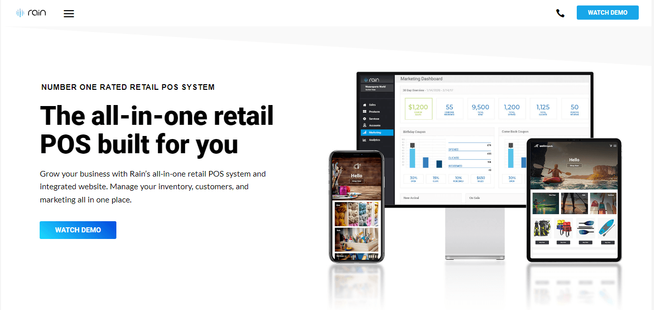 Rain POS – ใช้งานง่ายที่สุด