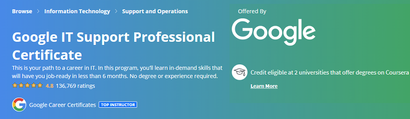 Courseragoogleใบรับรอง