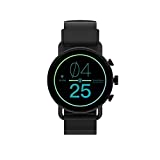 Smartwatch Skagen Falster da uomo Gen 6 in acciaio inossidabile con sistema operativo Wear di Google con altoparlante, frequenza cardiaca, GPS, NFC e notifiche per smartphone Colore: nero (modello: SKT5303V)