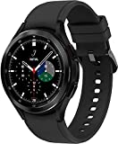 Samsung Electronics Galaxy Watch 4 Smartwatch classico da 46 mm con monitor ECG Tracker per salute Fitness Corsa Cicli del sonno Rilevamento cadute GPS LTE Versione USA, Nero (Rinnovato)