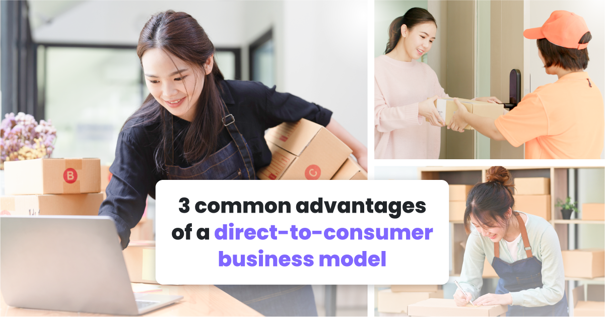 3 Avantages communs d'un modèle commercial de vente directe au consommateur