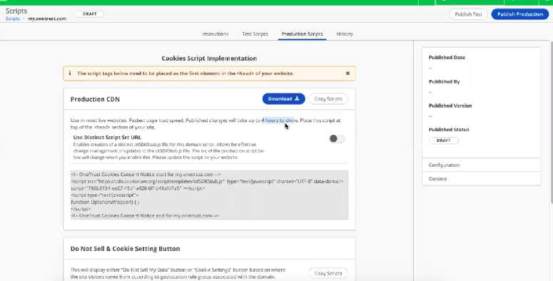 OT-Produktionsskript