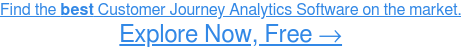 最高評価のカスタマー ジャーニー分析ソフトウェアを無料で見る →