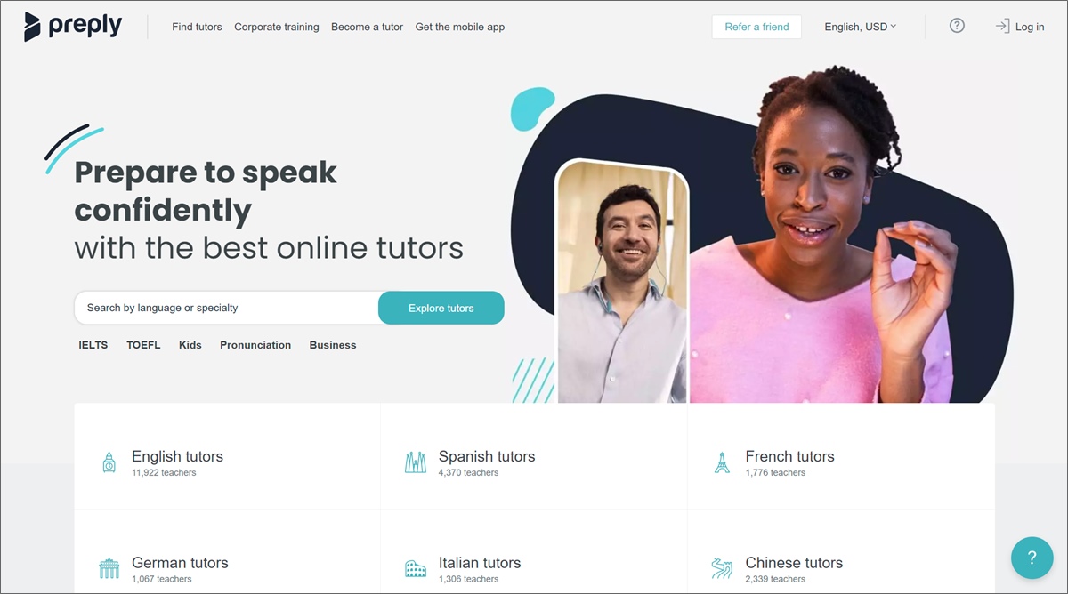 preply pagina de pornire