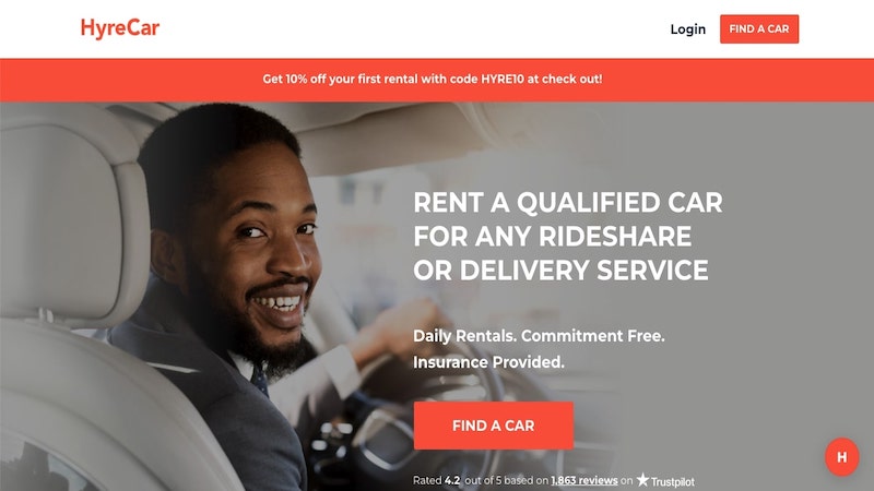 ハイレカーのウェブサイト