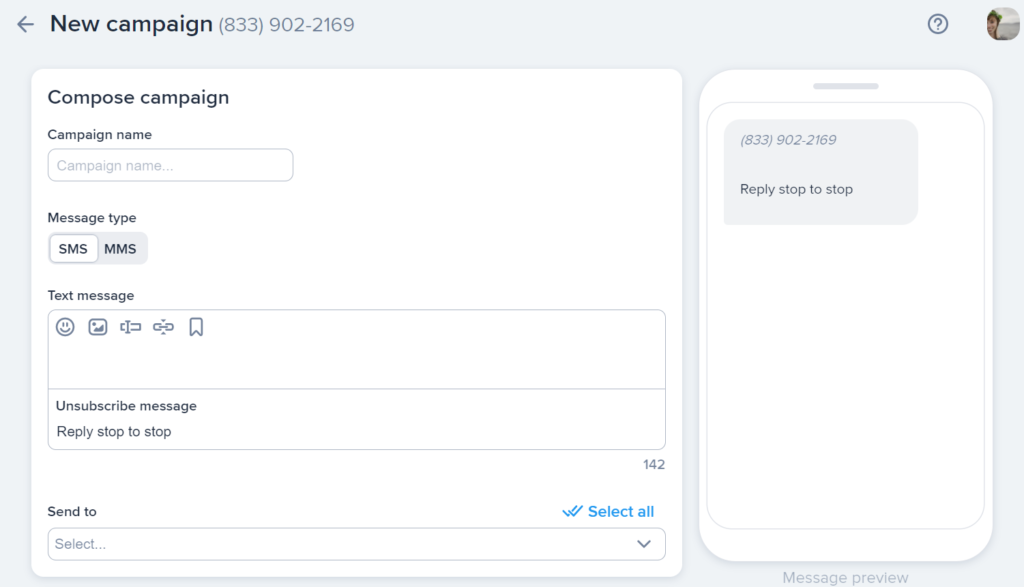 Pemasaran SMS dengan Kampanye