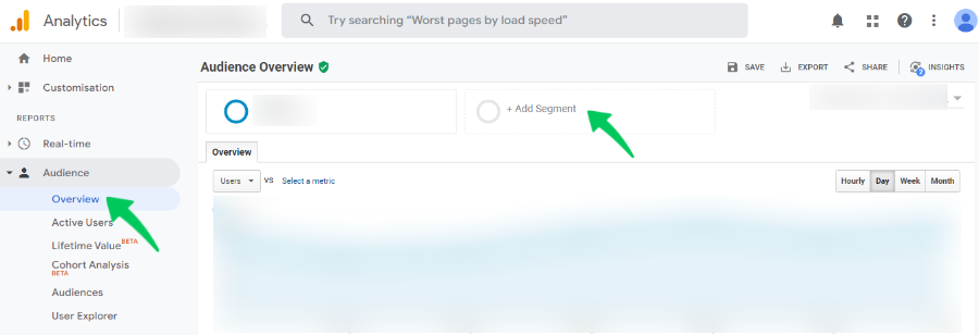 谷歌分析受众标签