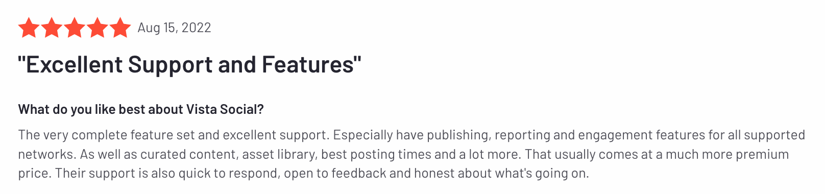 Revisão do apoio prioritário da Vista Social no G2 | Agência Vista