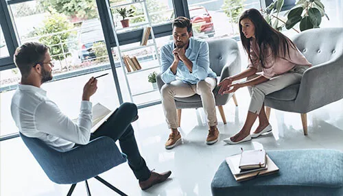 Não hesite em falar com um terapeuta