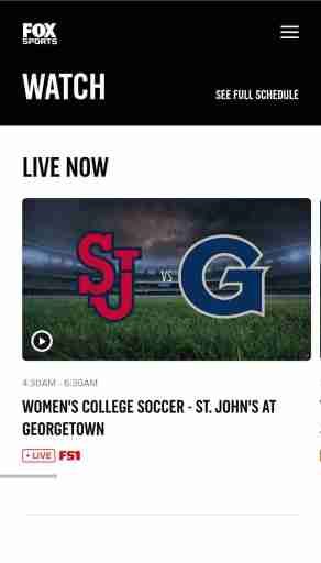 访问 Fox Sports Go 网站以获取免费体育流媒体