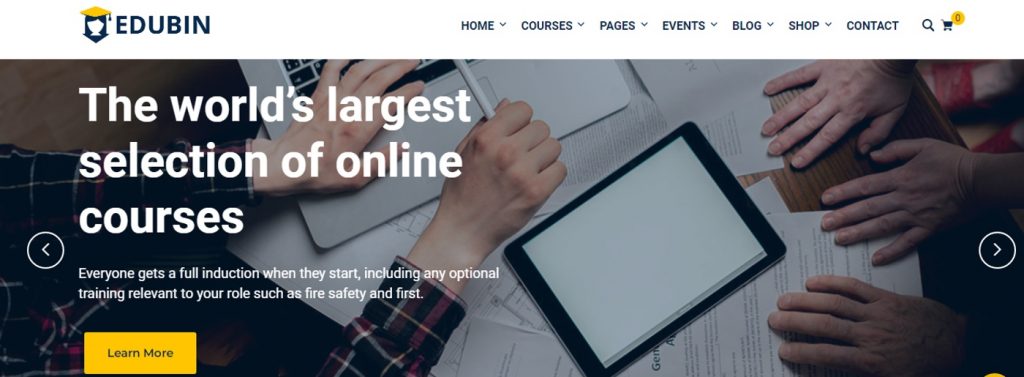 Modello WordPress gratuito