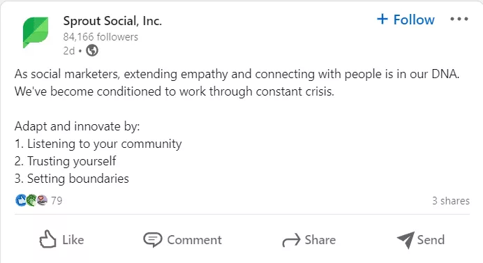 인스타그램의 Sprout 소셜