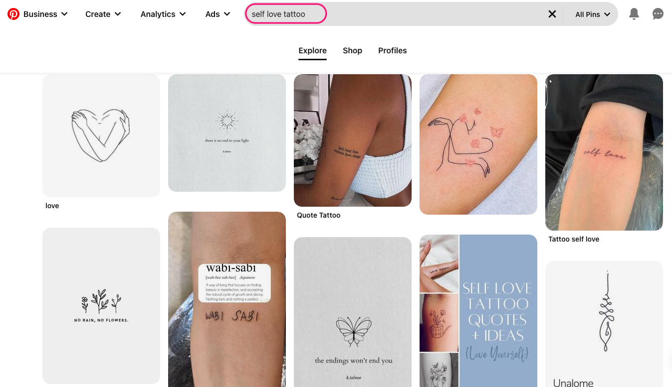 Tatuajes inspiradores de marketing