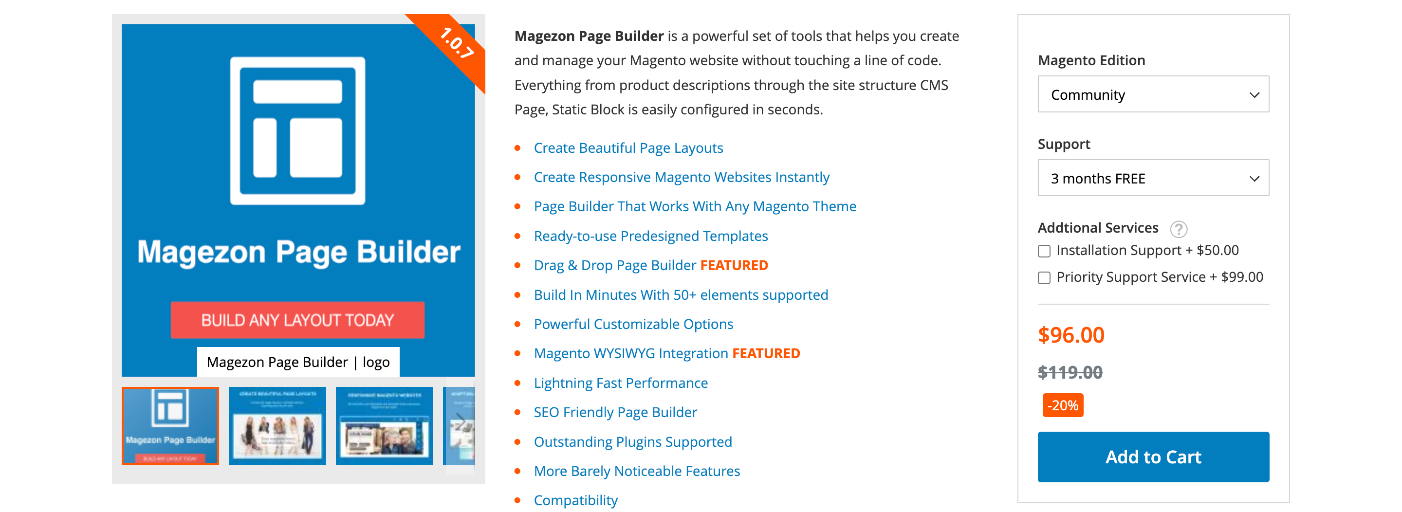 generator de pagini magento