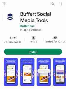 Facebook 및 Instagram 릴을 예약하기 위해 버퍼 앱 설치