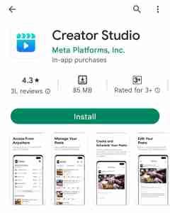 Creator Studio 앱을 사용하여 Facebook 및 Instagram 릴 일정 예약