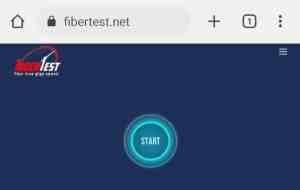 Gehen Sie zu den besten Internet-Geschwindigkeitstestseiten von Fibertest.net