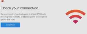 Verwenden Sie Stadia.google.com/speedtest Website Best Internet Speed ​​Test Site