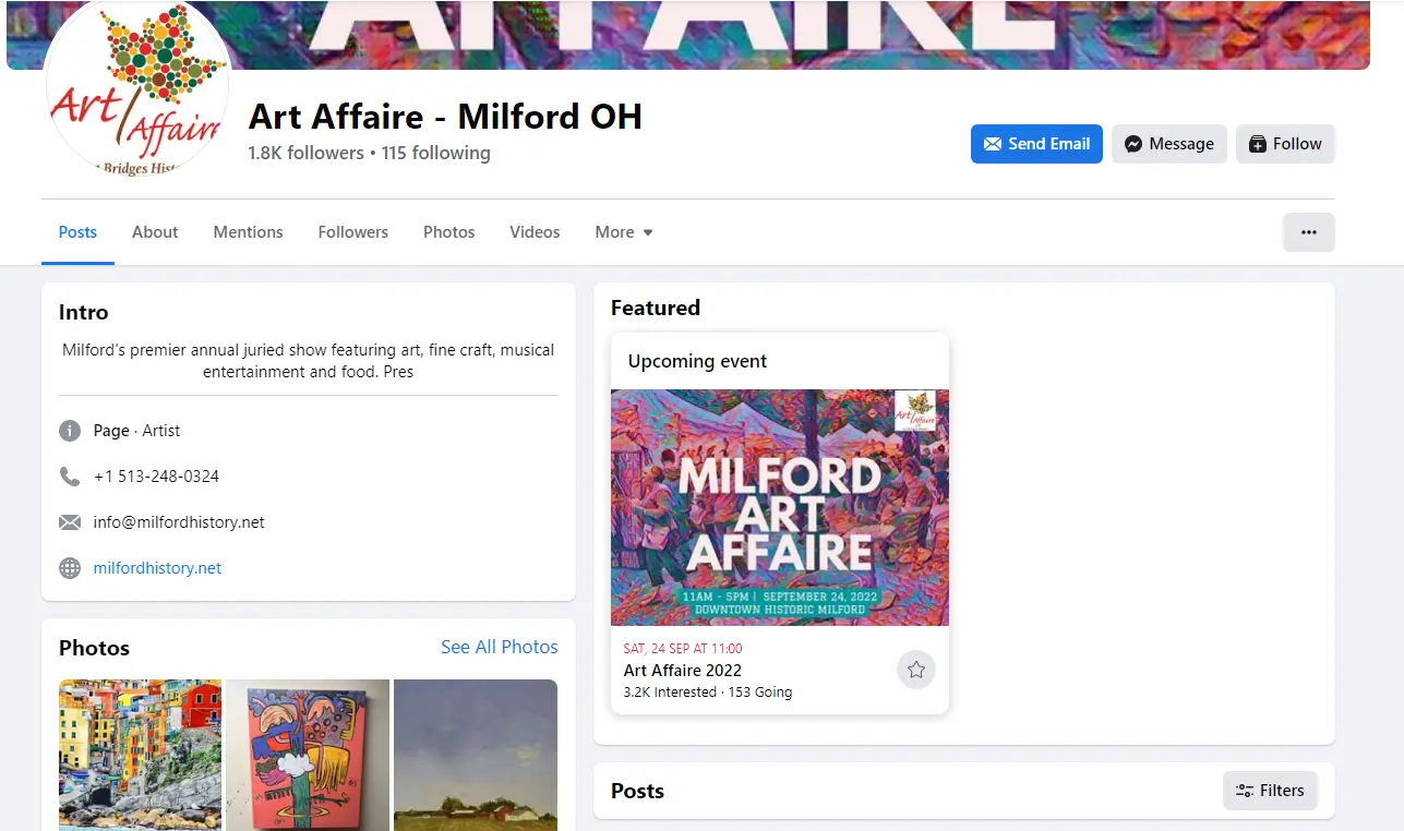 facebook事件发布示例 facebook event post examples