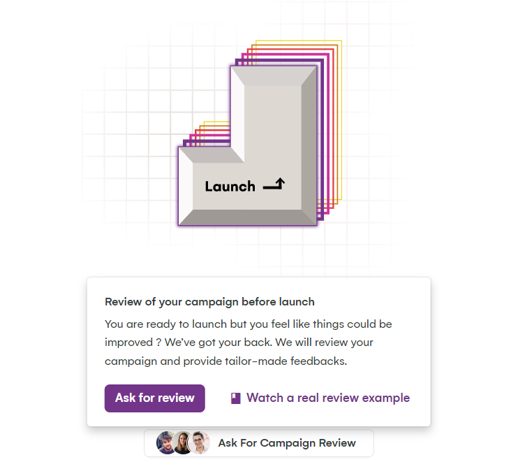 Funzione LGM: chiedi la revisione
