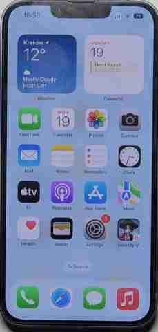 iPhone 14のマイクの設定オプションに移動します