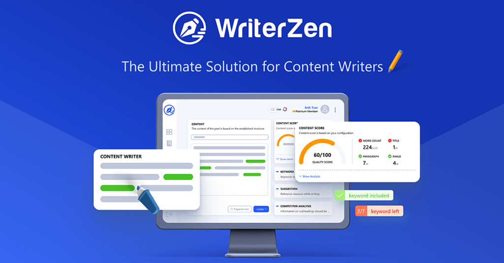Surfer SEO Review 2022: 콘텐츠 순위 26을 위한 최고의 페이지 내 SEO 도구 및 콘텐츠 최적화 도구 writerzen tool