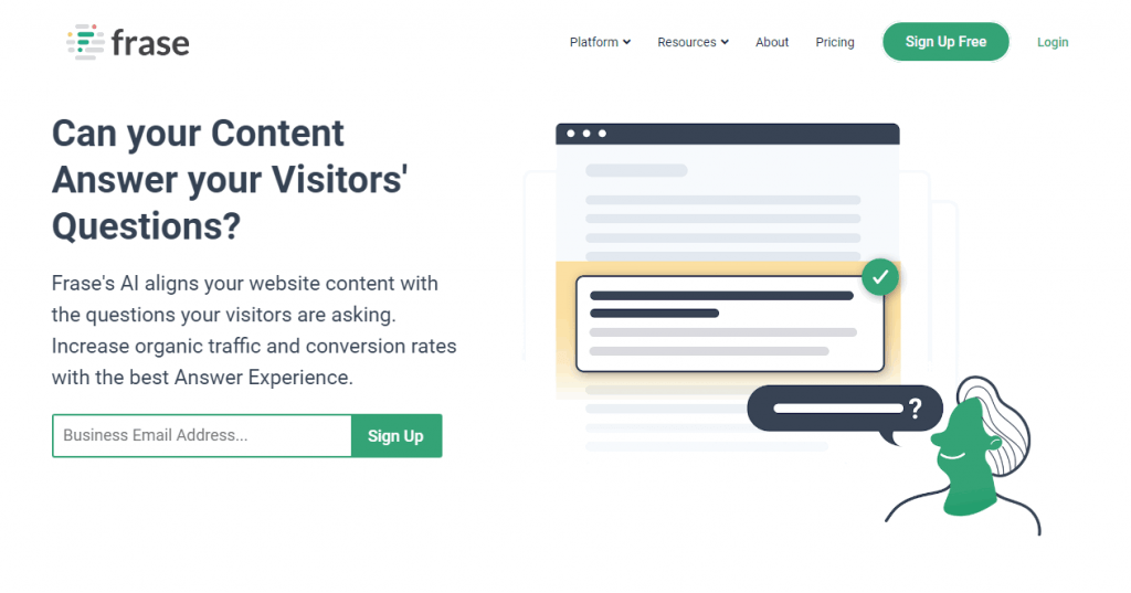 Surfer SEO 리뷰 2022: 콘텐츠 순위 25를 위한 최고의 온페이지 SEO 도구 및 콘텐츠 최적화 도구 Frase content optimizer