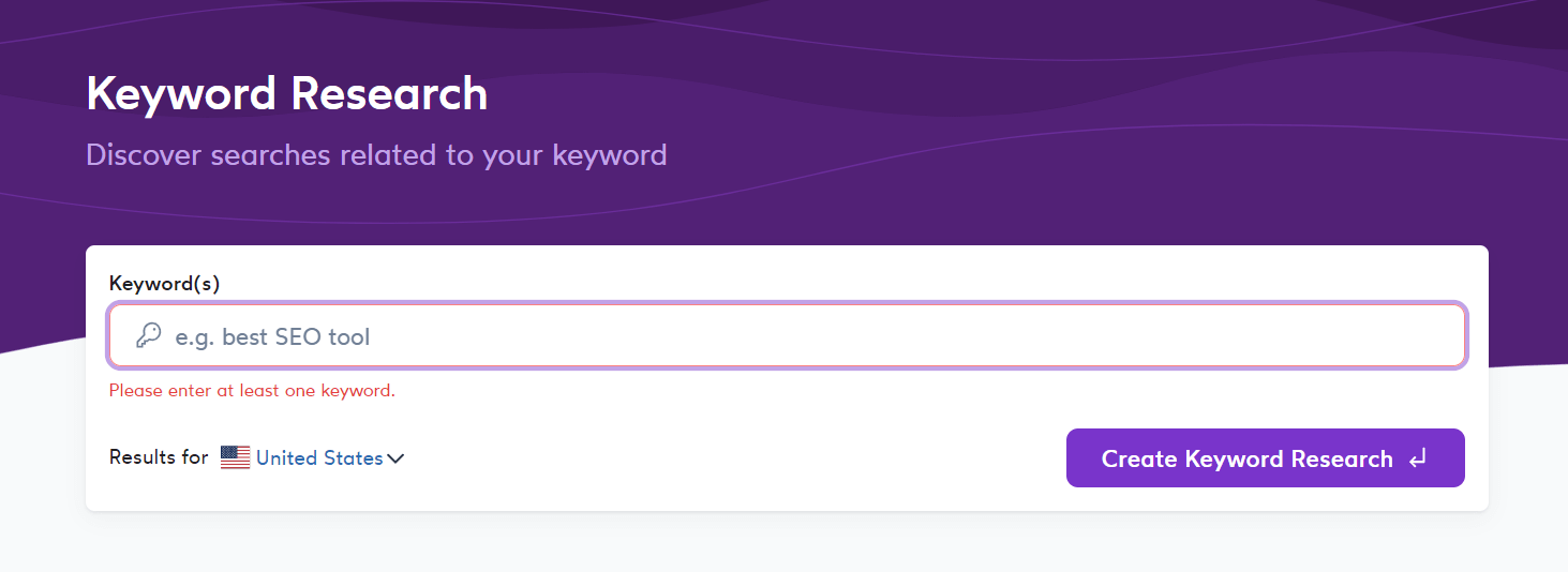 Surfer SEO 리뷰 2022: 콘텐츠 순위 14를 위한 최고의 페이지 내 SEO 도구 및 콘텐츠 최적화 도구 Keyword Research - start
