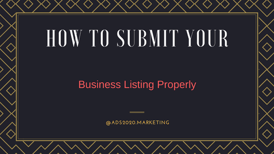 How to Submit your business listing properly-560x315