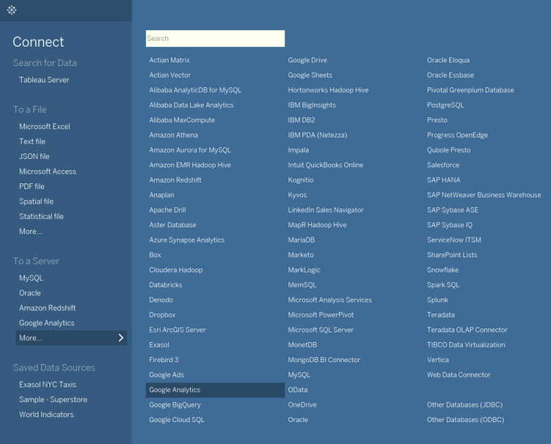 連接類型in-tableau