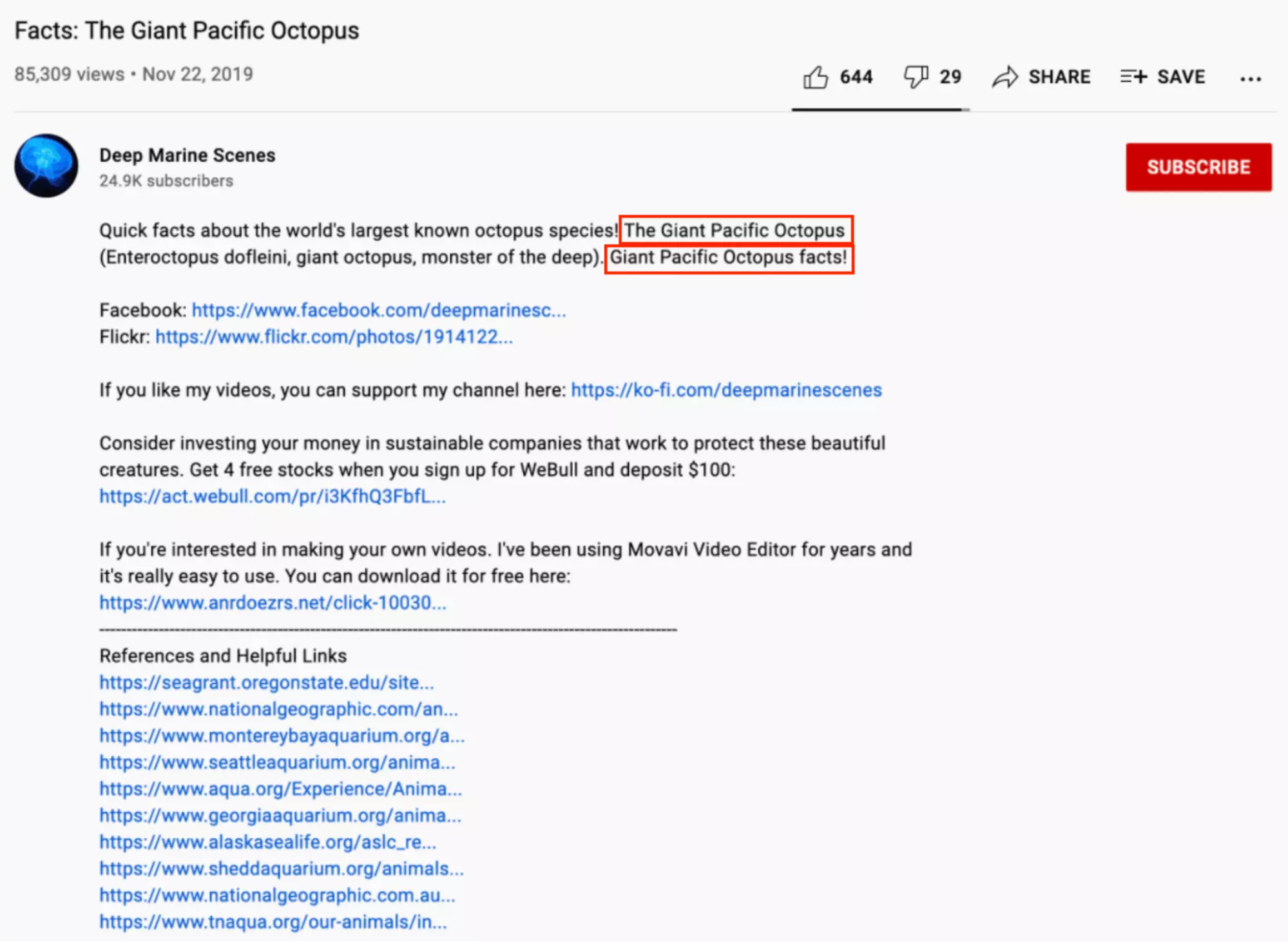 深海科學 Deep Marine Science